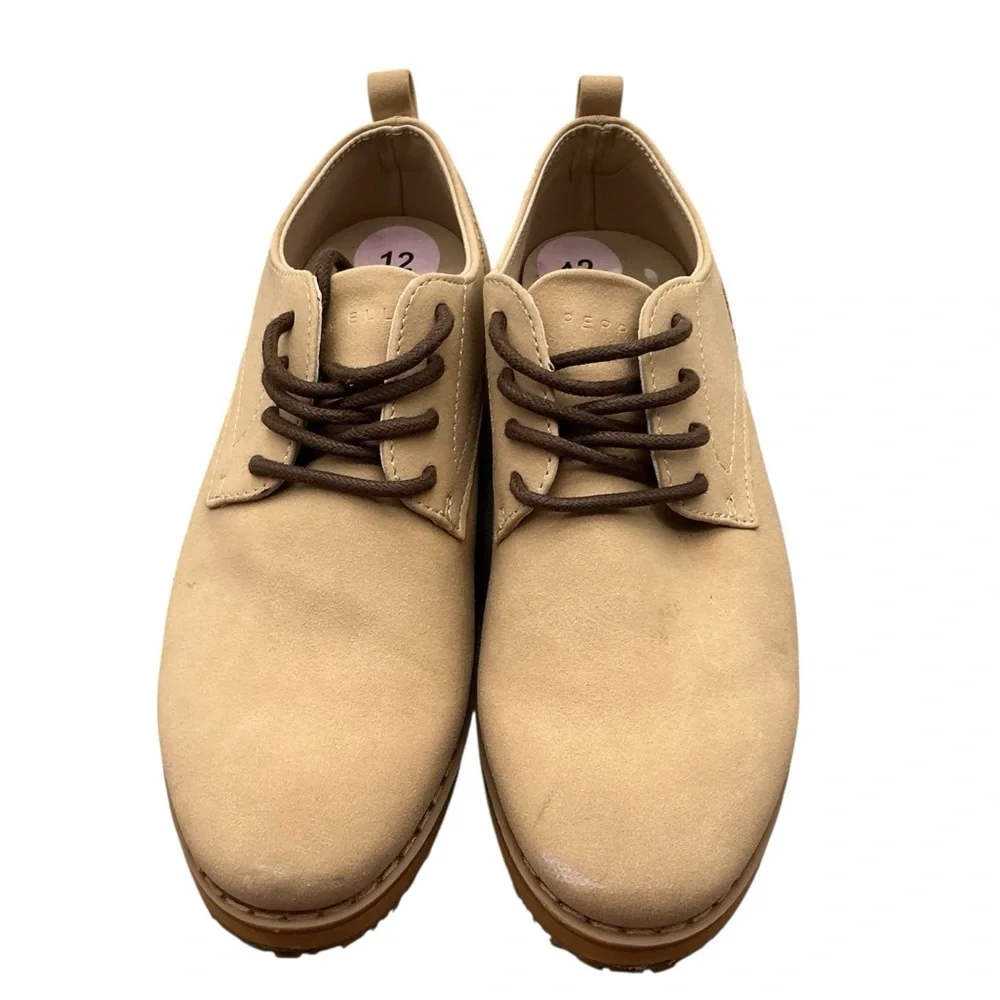 Perry Ellis Kids toddler‎ Perry Ellis Beige Lace-Up Oxfords size 12
